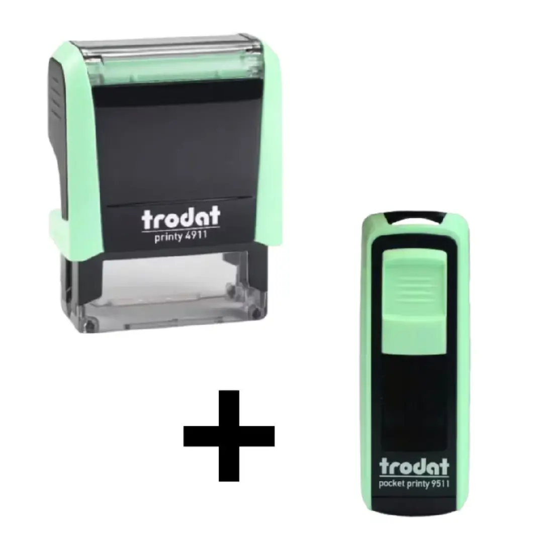Kit Trodat 4911 + Pocket 9511 — personalizado — foto 10
