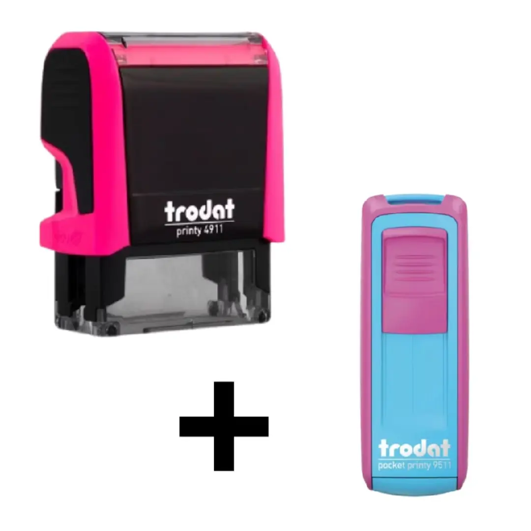 Kit Trodat 4911 + Pocket 9511 — personalizado — foto 20