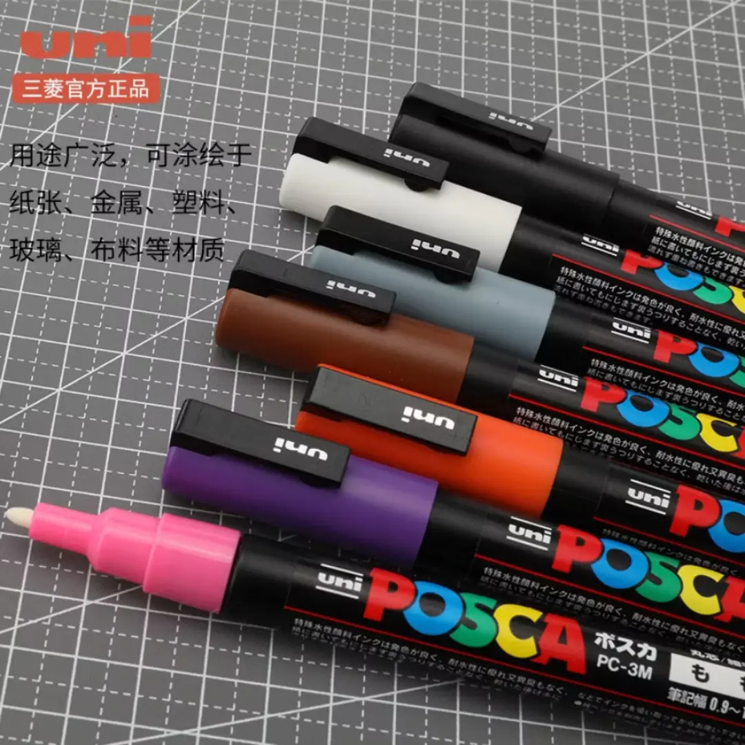 Kit marcadores Uni Posca 3M — foto 5