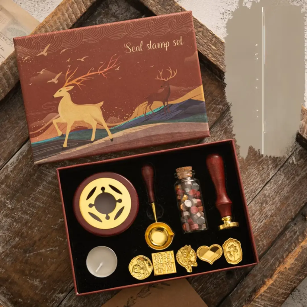 Kit carimbo de cera para scrapbooking — foto 3