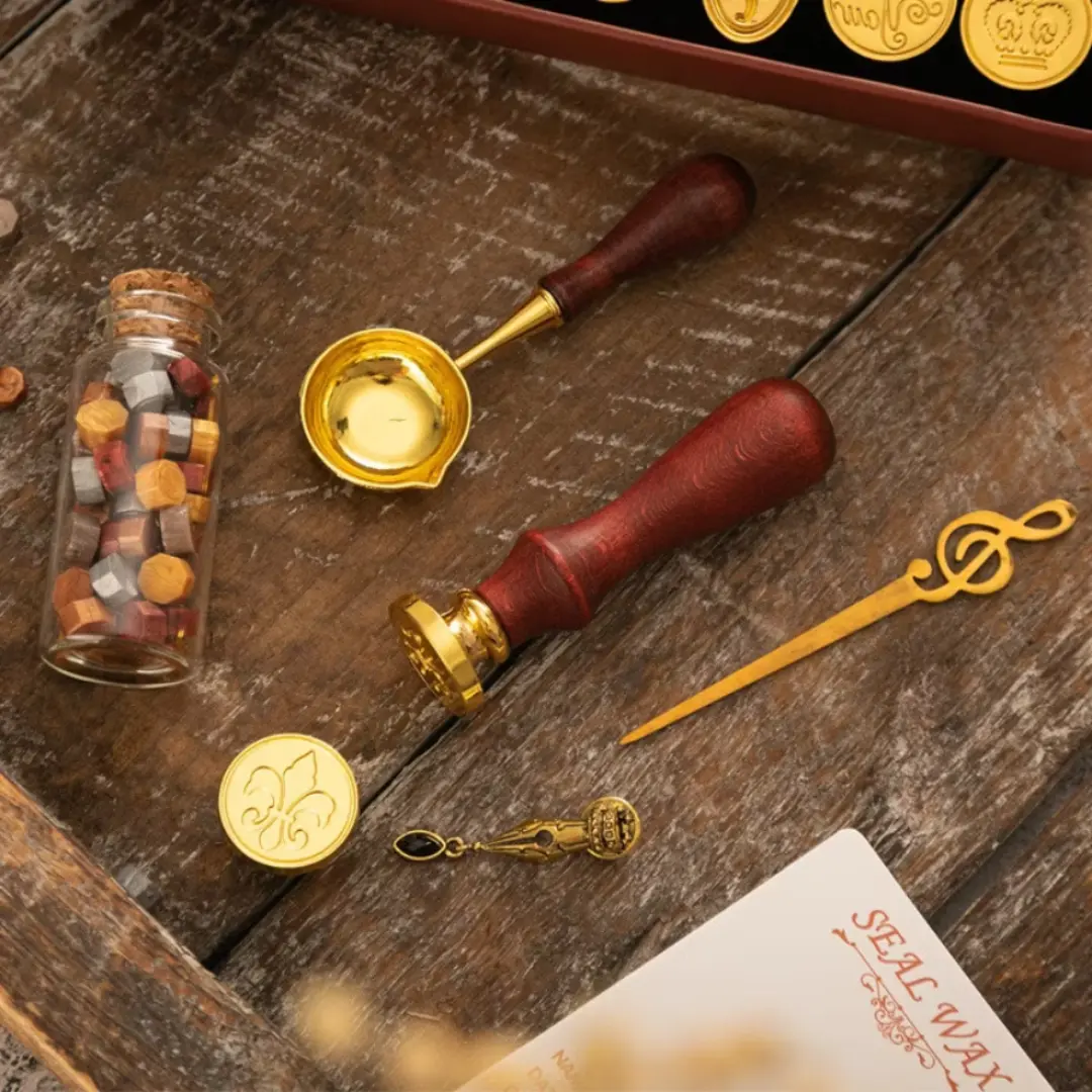 Kit carimbo de cera para scrapbooking — foto 5