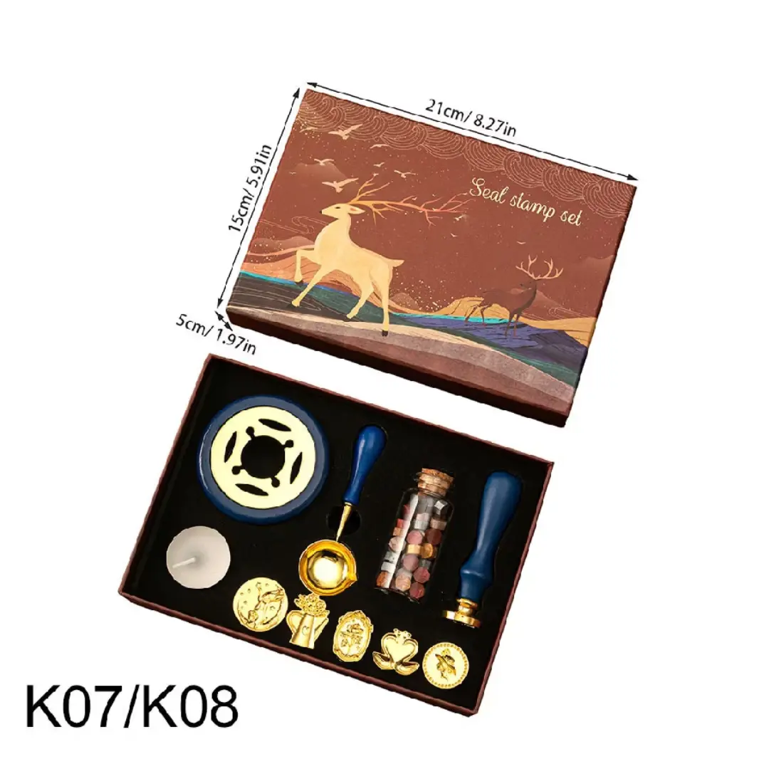 Kit carimbo de cera para scrapbooking — foto 6