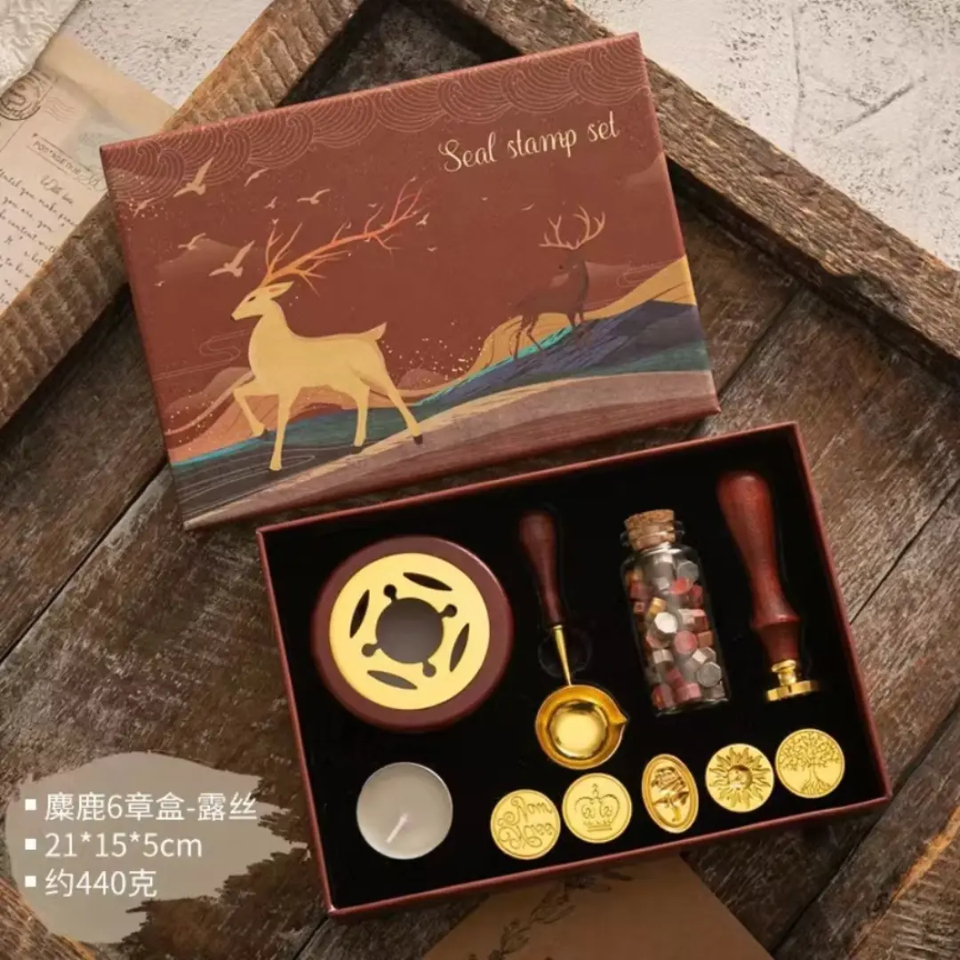 Kit carimbo de cera para scrapbooking — foto 11