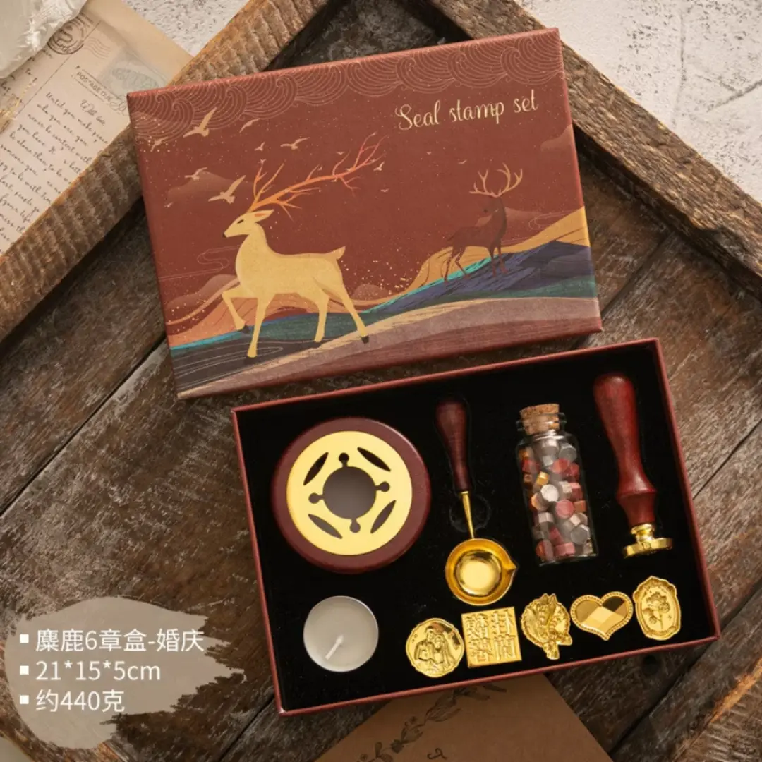 Kit carimbo de cera para scrapbooking — foto 12