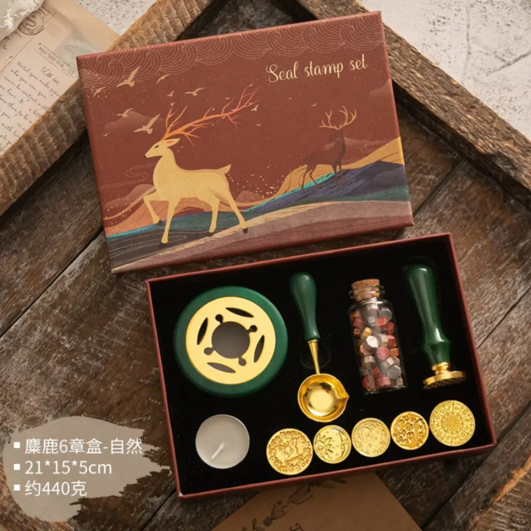 Kit carimbo de cera para scrapbooking — foto 13
