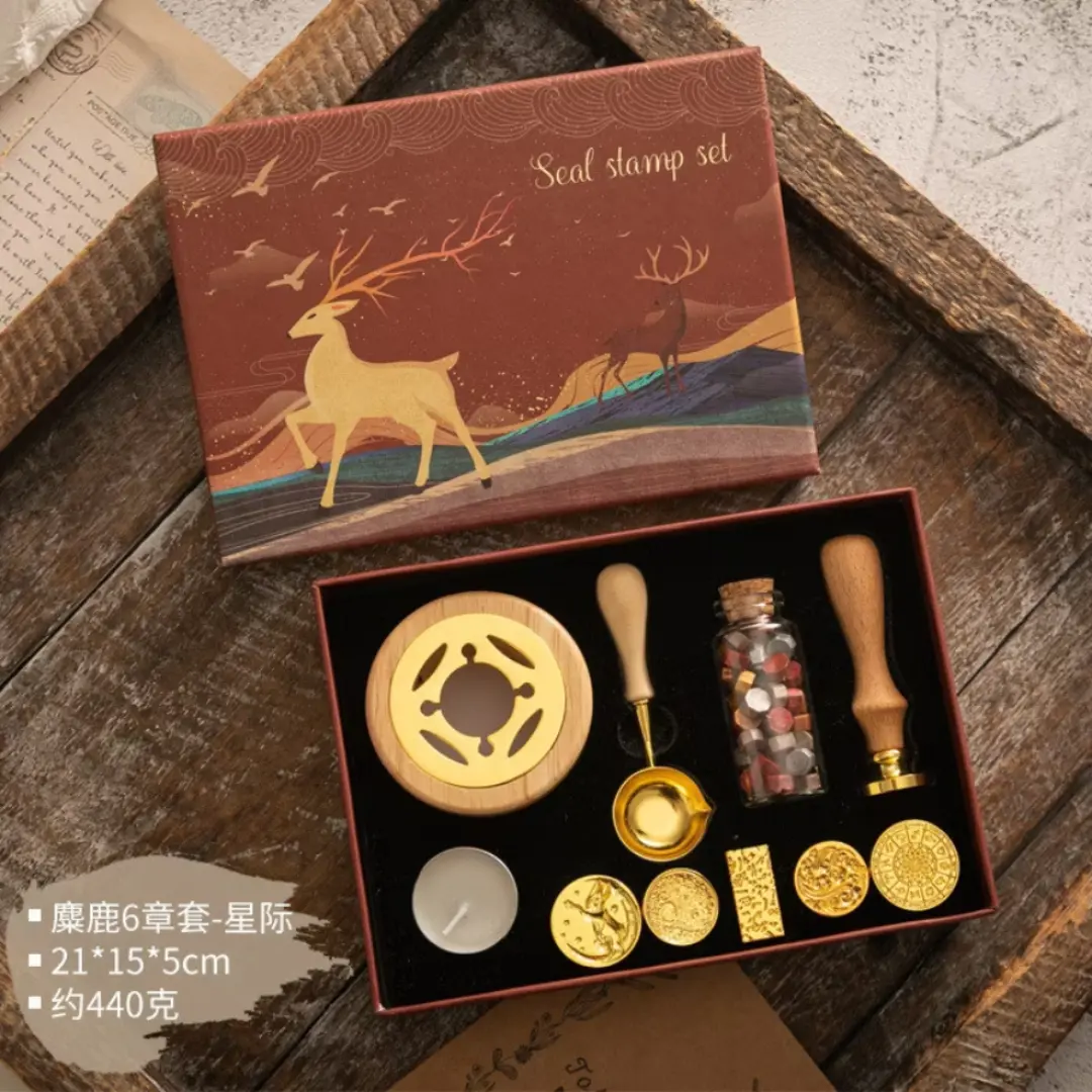 Kit carimbo de cera para scrapbooking — foto 14
