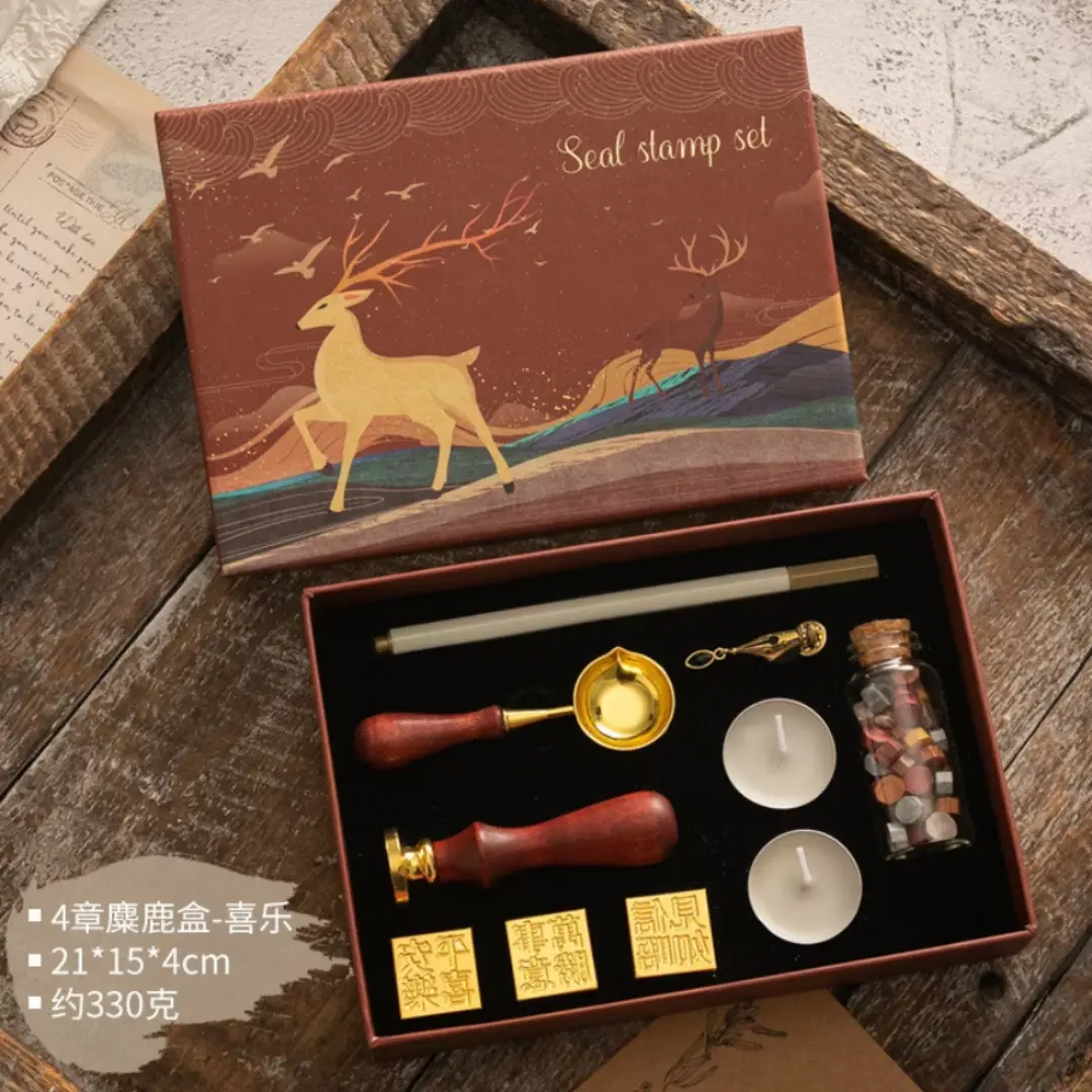 Kit carimbo de cera para scrapbooking — foto 17