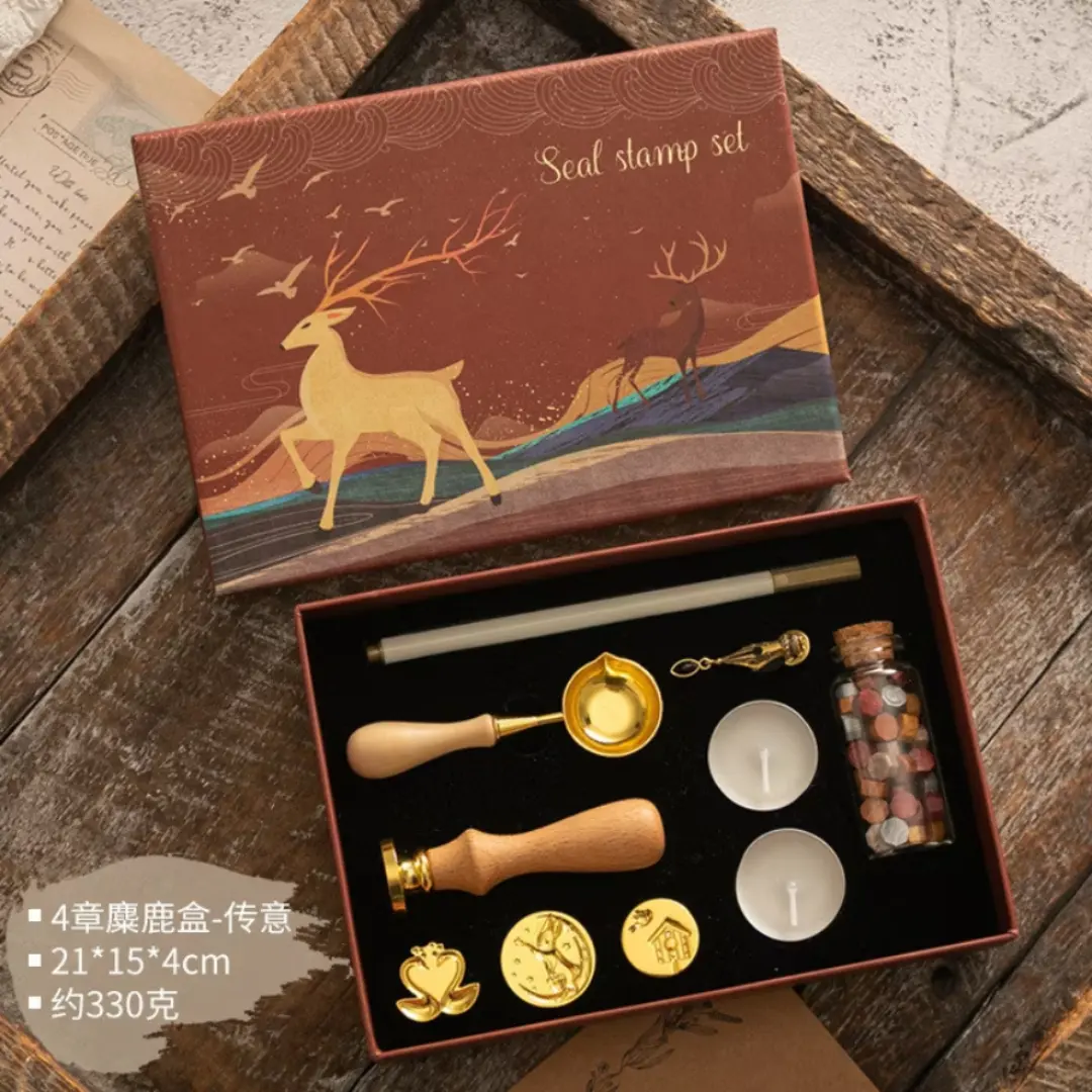 Kit carimbo de cera para scrapbooking — foto 19
