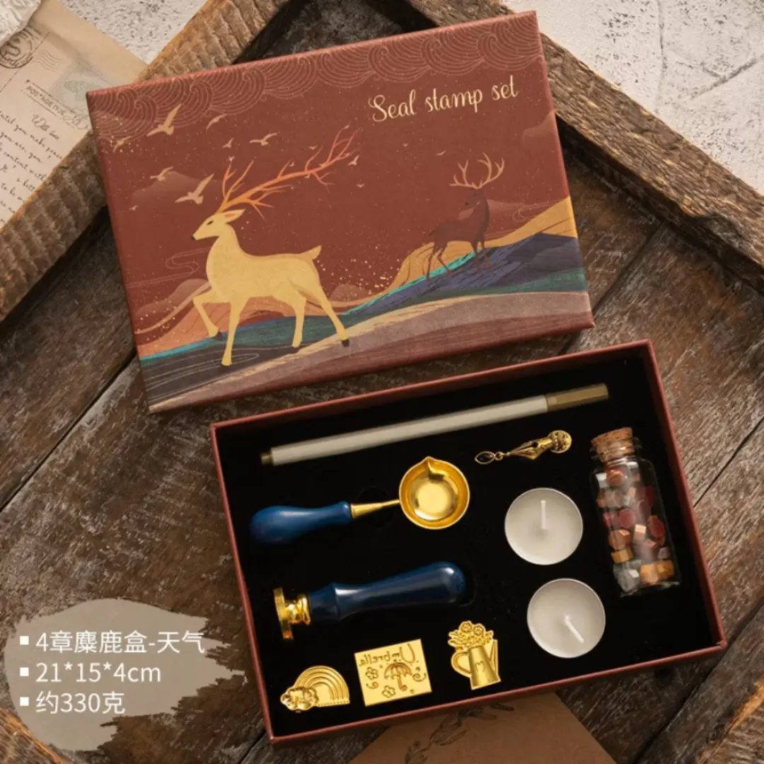 Kit carimbo de cera para scrapbooking — foto 20
