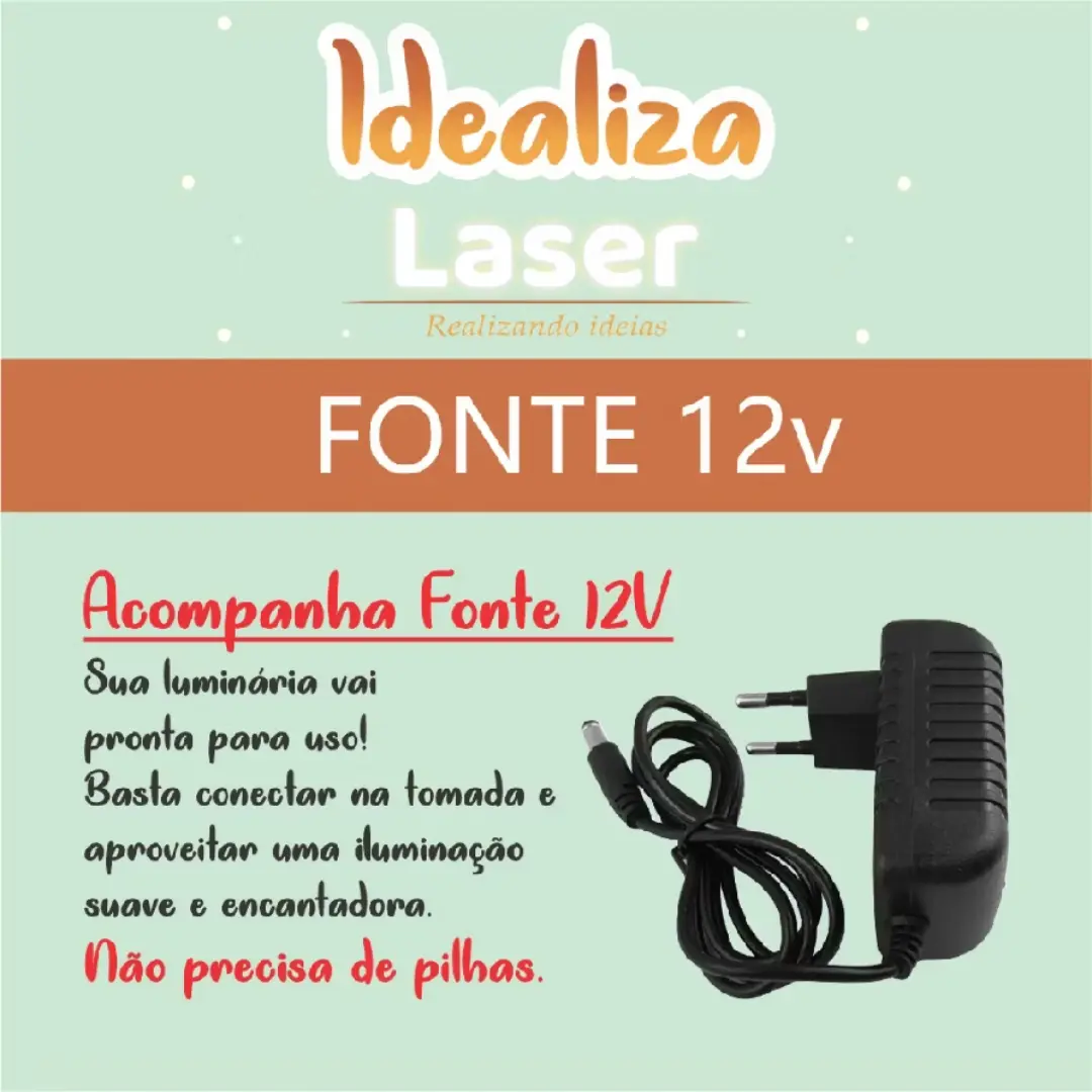 Luminária borboleta com nome — + brinde — foto 7
