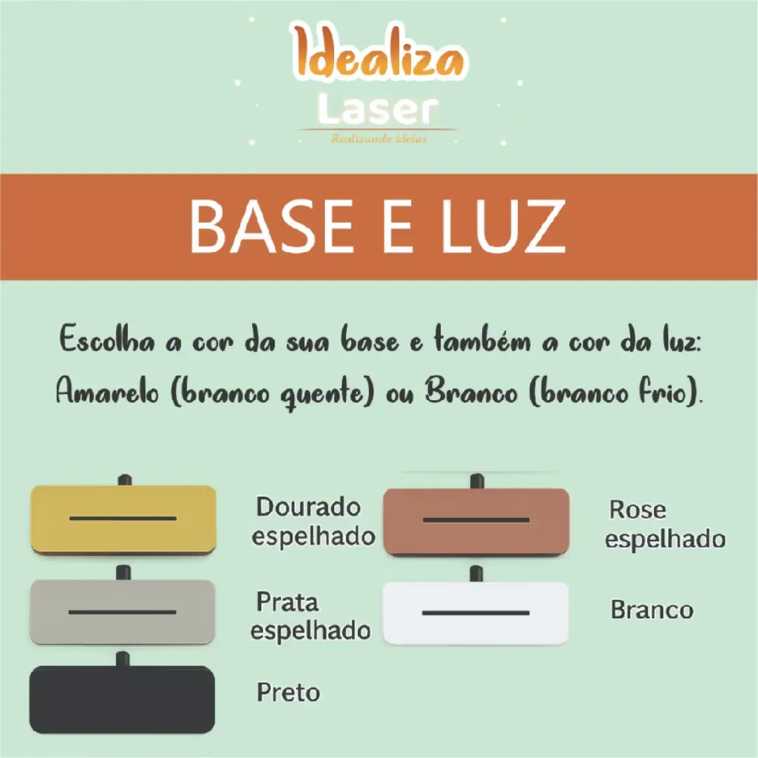 Luminária borboleta com nome — + brinde — foto 8
