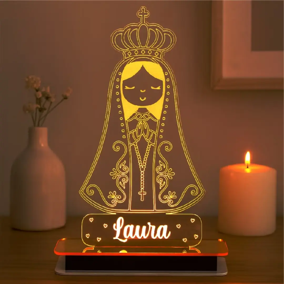 Luminária borboleta com nome — + brinde — foto 18
