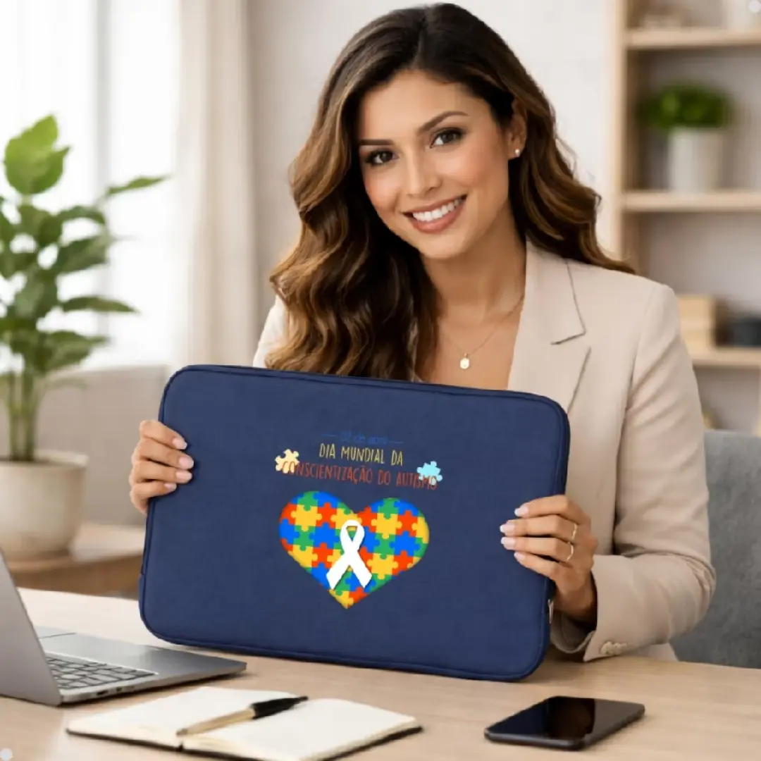 Capa notebook 15,6" poliéster personalizada — foto 3