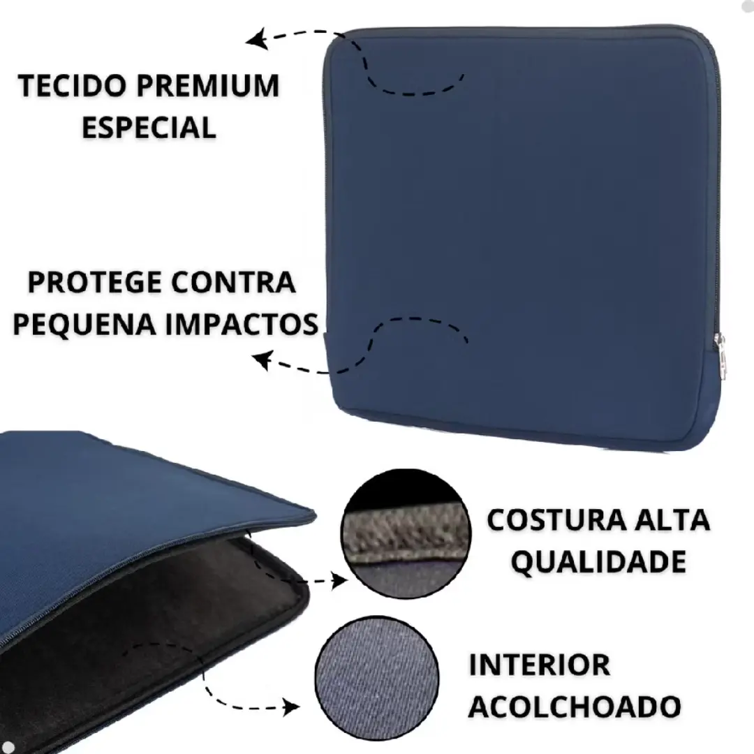 Capa notebook 15,6" poliéster personalizada — foto 5