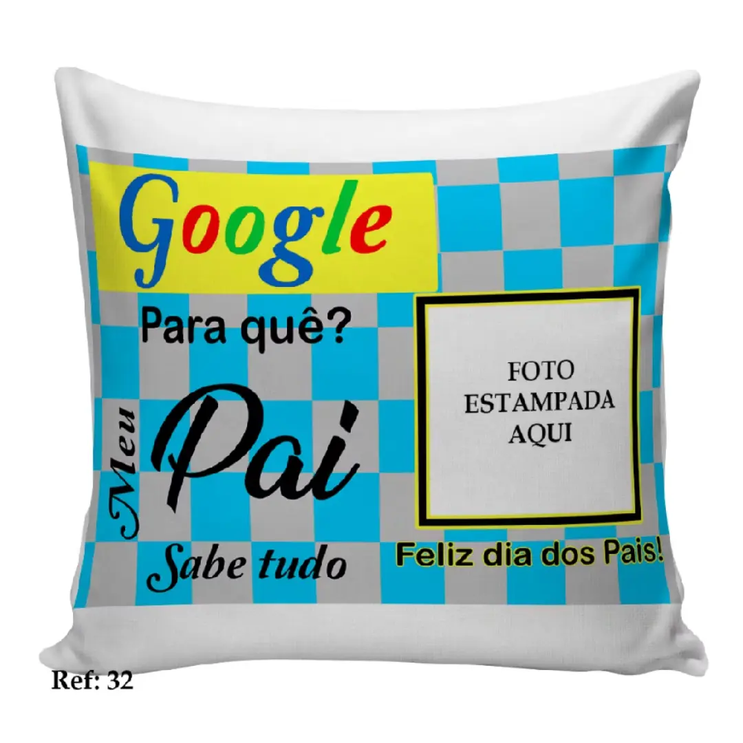 Almofada personalizada melhor pai do mundo com foto — foto 7