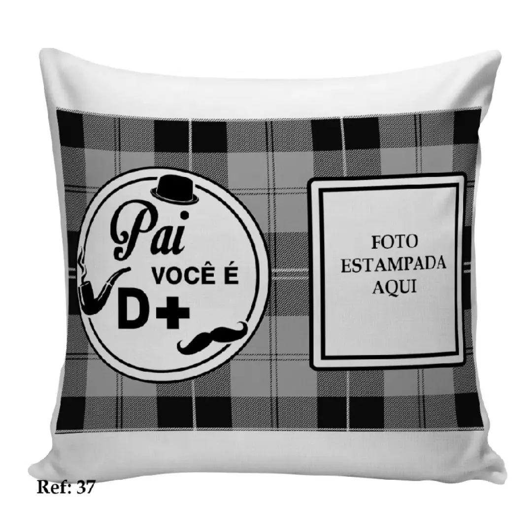 Almofada personalizada melhor pai do mundo com foto — foto 11
