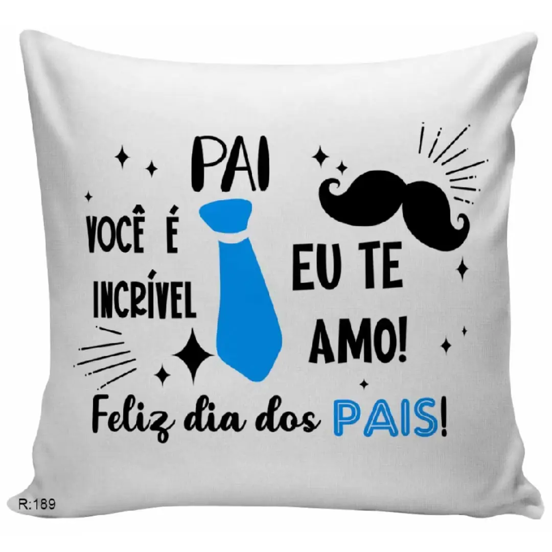 Almofada personalizada melhor pai do mundo com foto — foto 18