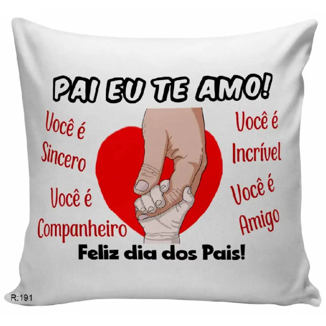 Almofada personalizada melhor pai do mundo com foto — foto 19