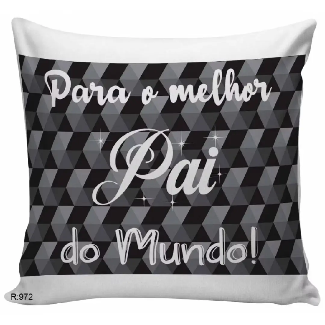 Almofada personalizada melhor pai do mundo com foto — foto 34