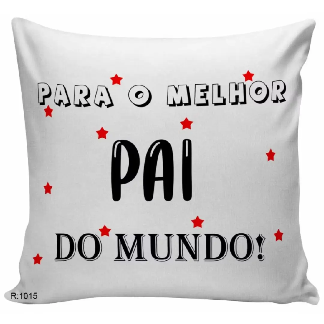 Almofada personalizada melhor pai do mundo com foto — foto 36