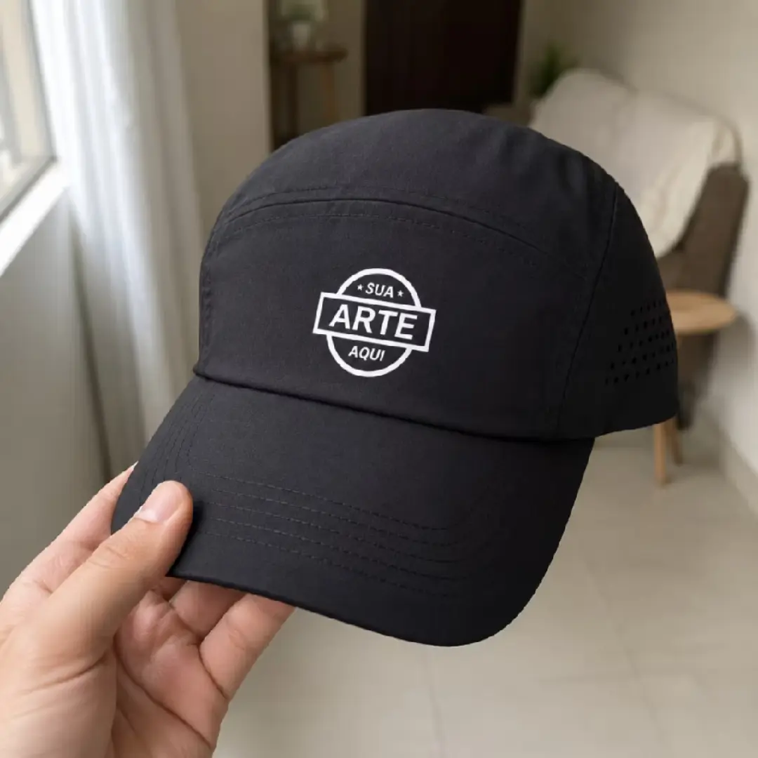 Boné esportivo aba curva com logo — foto 9