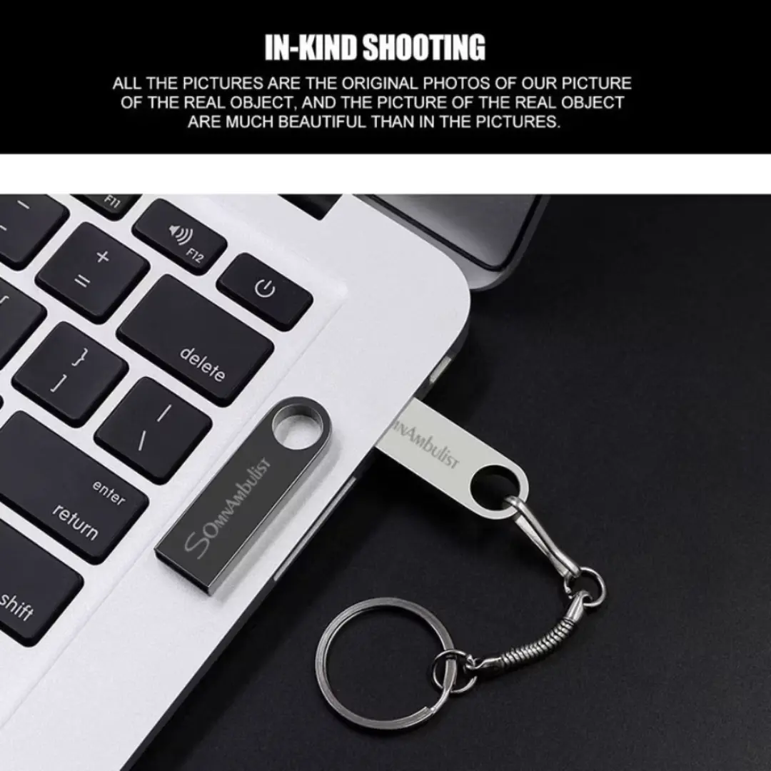 Pendrive metal — logo (capacidades mistas) — foto 8