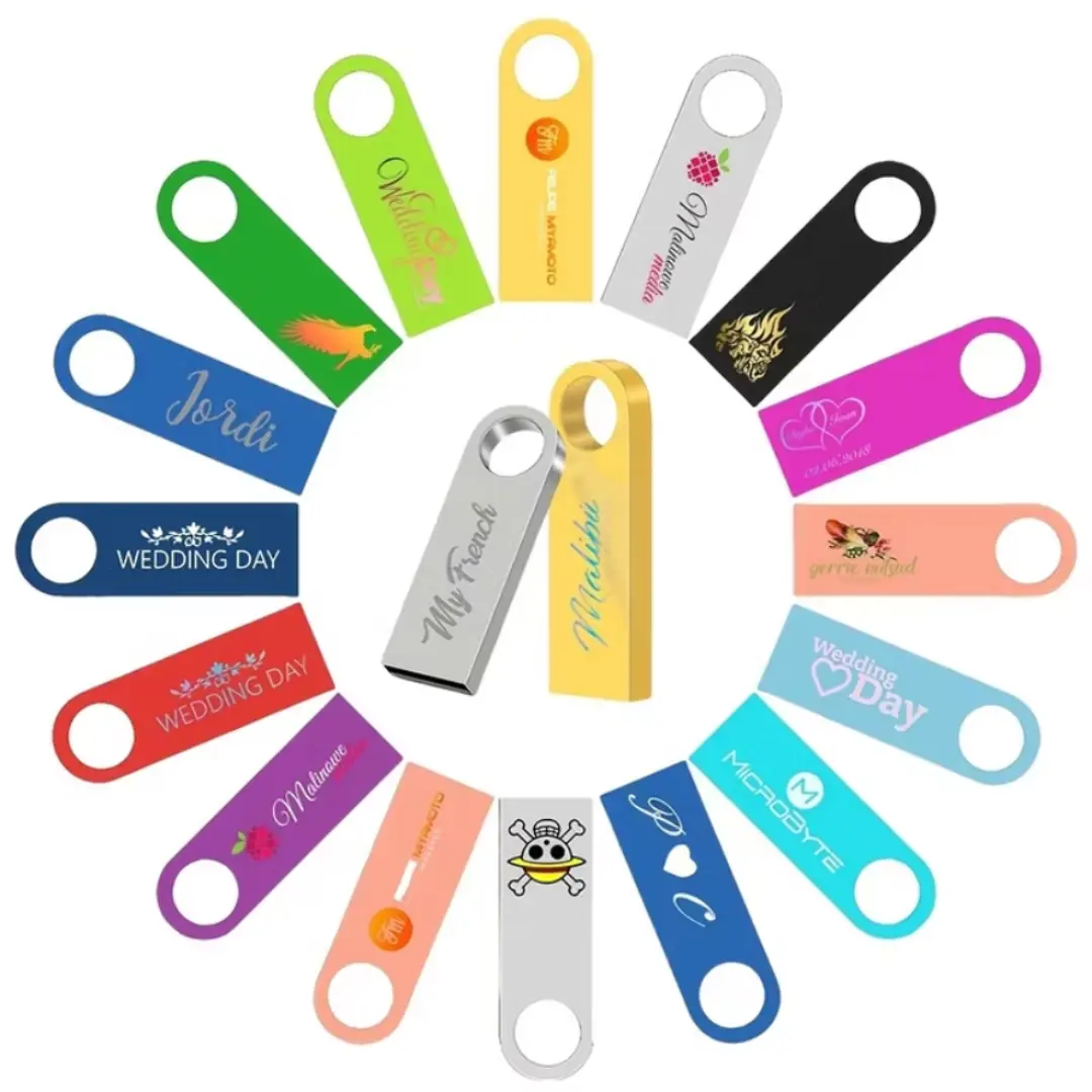 Pendrive metal — logo (capacidades mistas) — foto 9