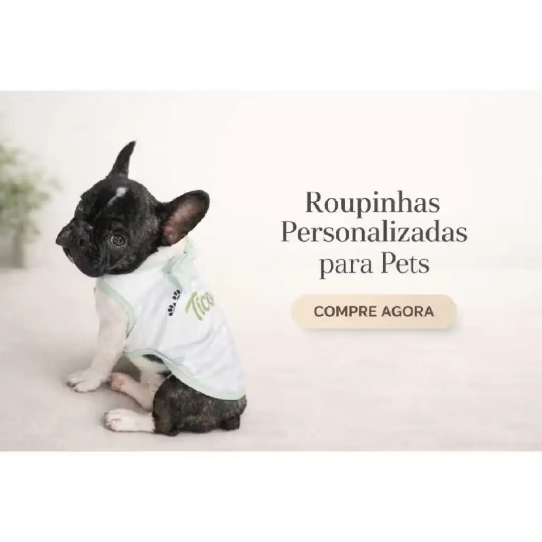 Roupinha pet personalizada com nome — foto 5