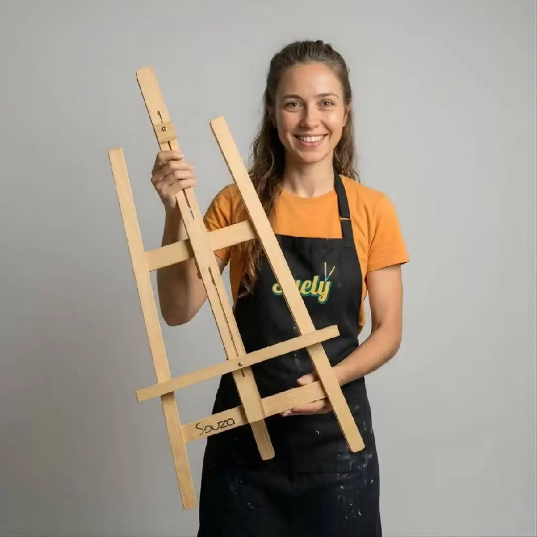 Cavalete de mesa pinus 75 cm Souza — foto 5