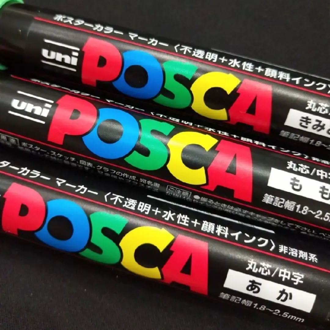 Kit marcadores Uni Posca 5M — foto 5