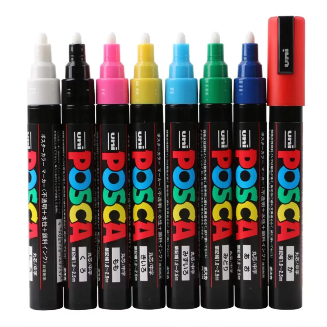 Kit marcadores Uni Posca 5M — foto 10