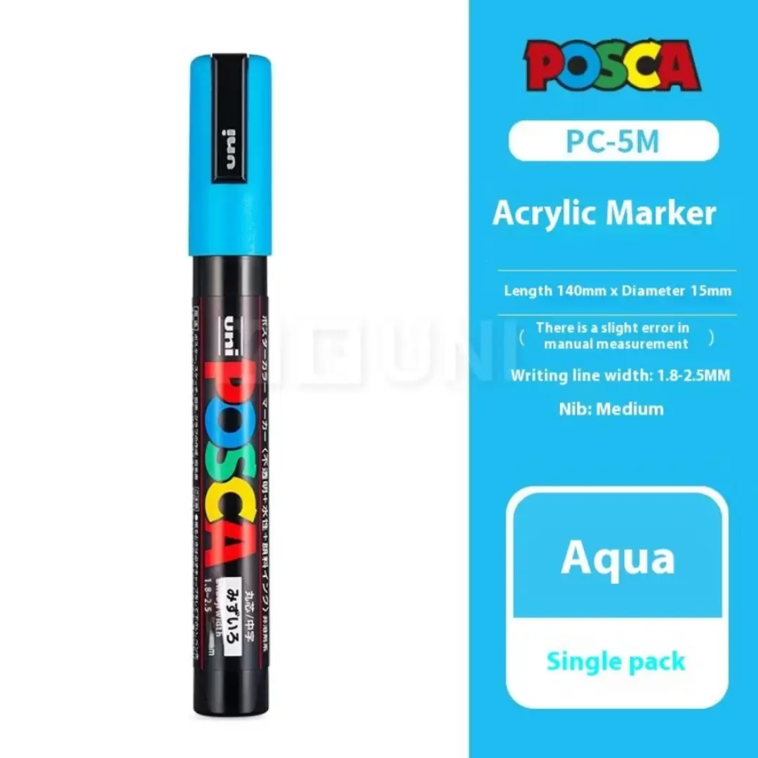 Kit marcadores Uni Posca 5M — foto 18