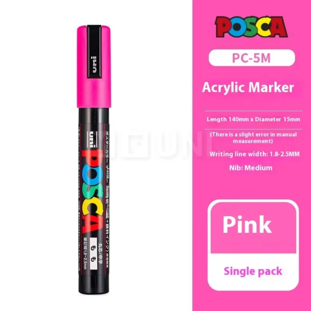 Kit marcadores Uni Posca 5M — foto 23