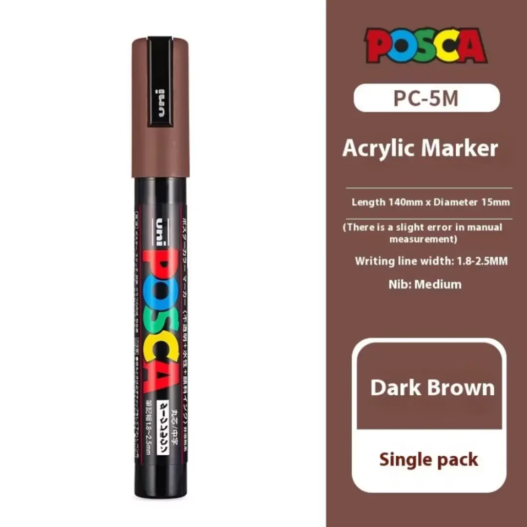 Kit marcadores Uni Posca 5M — foto 28