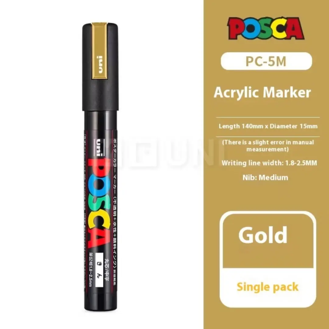 Kit marcadores Uni Posca 5M — foto 30