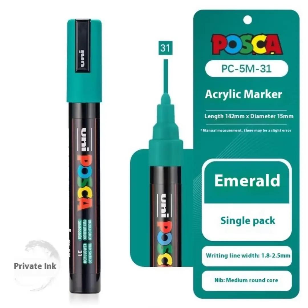 Kit marcadores Uni Posca 5M — foto 32