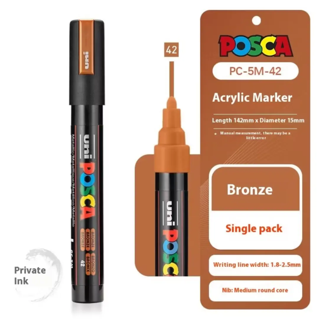 Kit marcadores Uni Posca 5M — foto 36