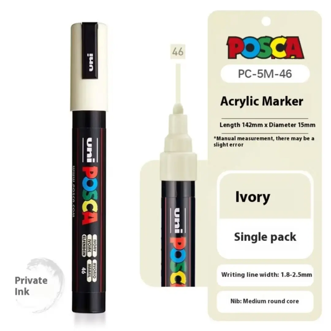 Kit marcadores Uni Posca 5M — foto 38