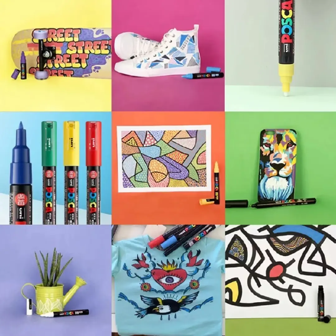 Kit marcadores Uni Posca PC-8K — foto 8