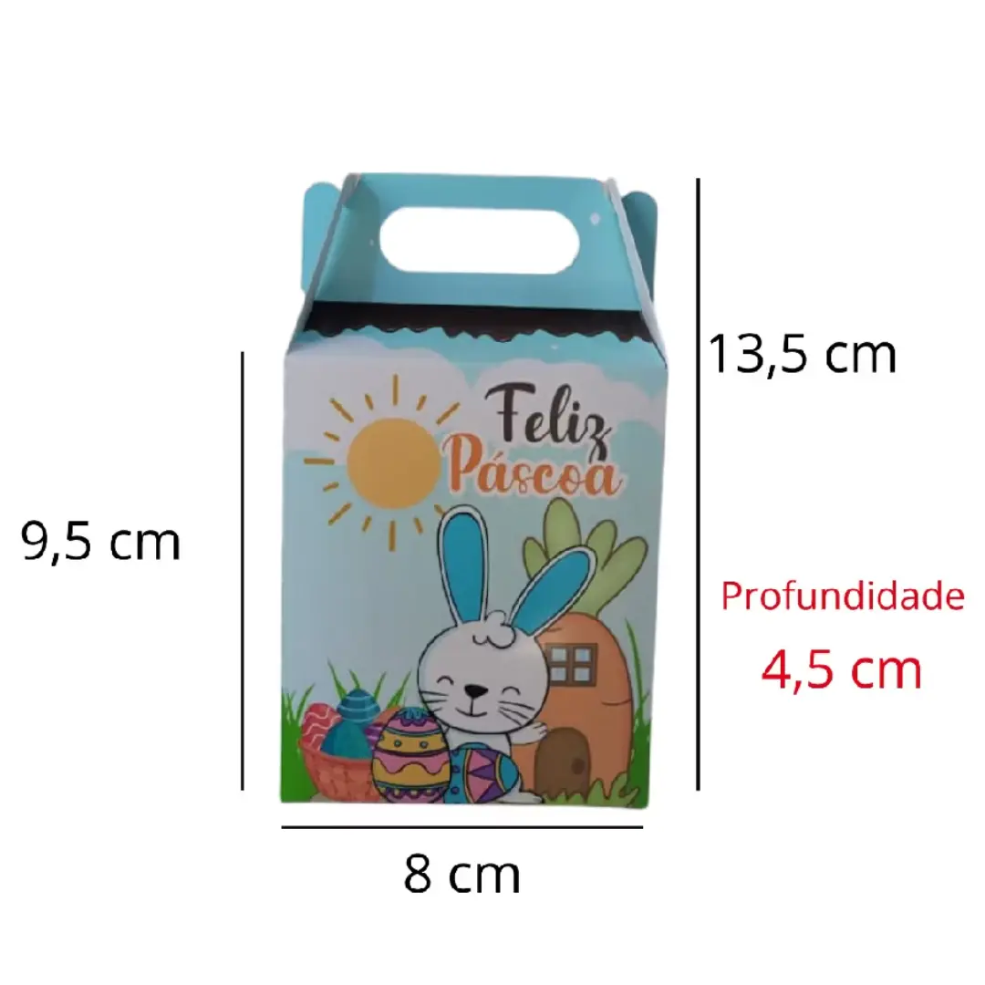 Caixinha maletinha Coelhinho da Páscoa — foto 7