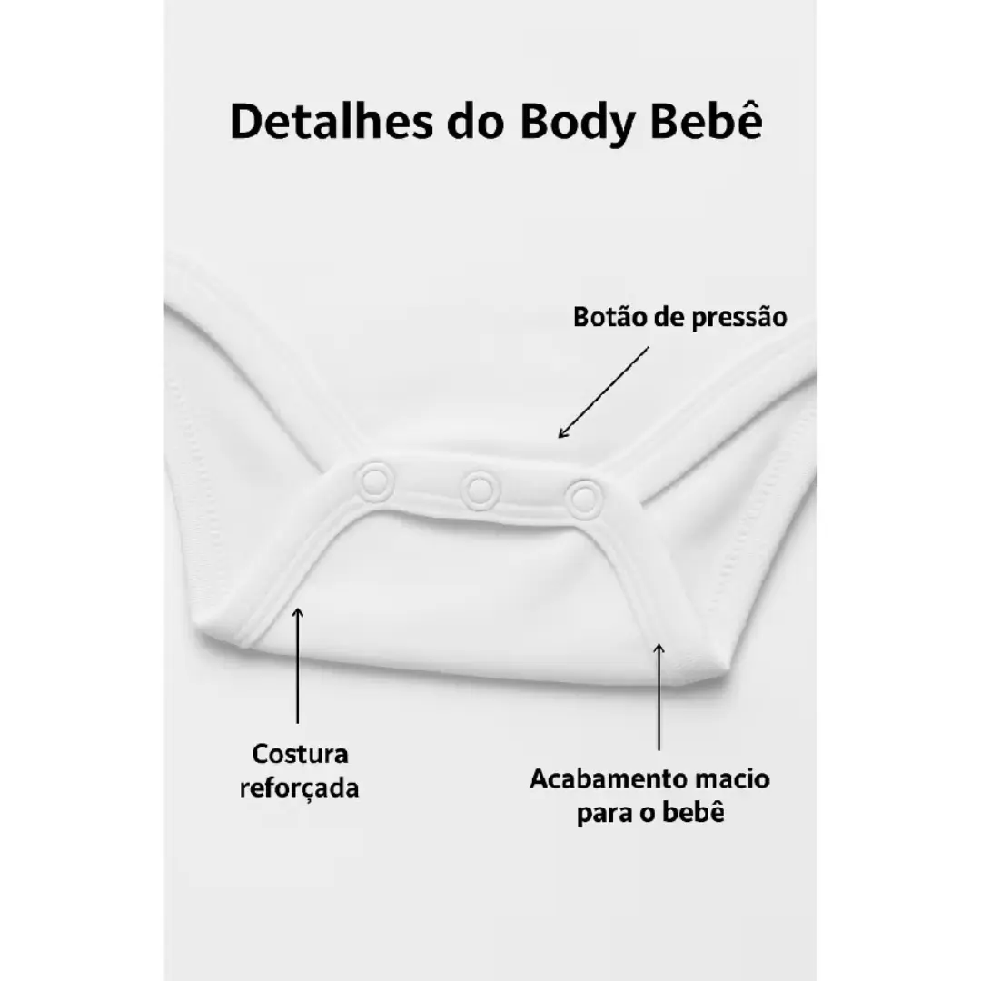 Body bebê Páscoa coelhinho com nome — foto 6