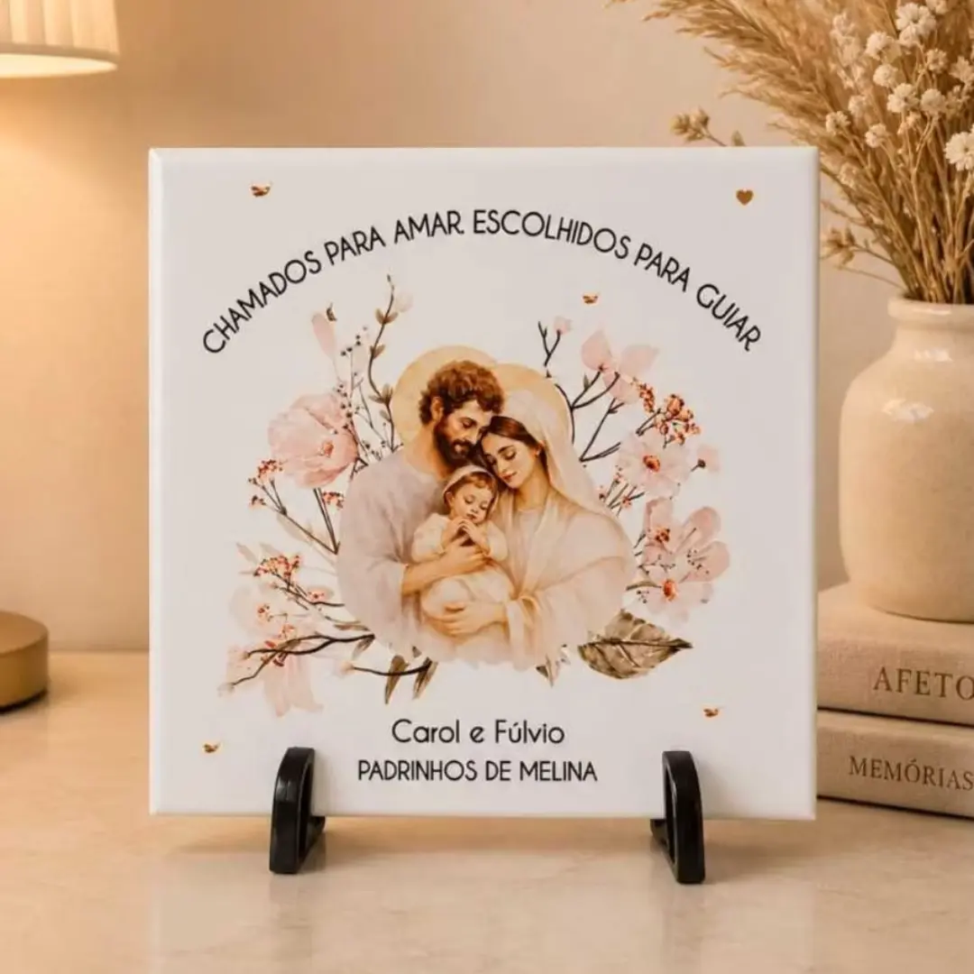 Azulejo personalizado com nome e frase — foto 6
