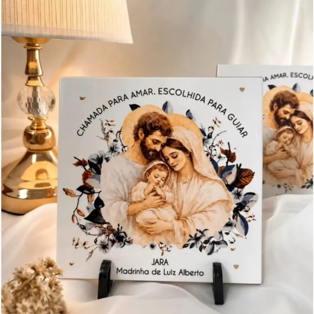 Azulejo personalizado com nome e frase — foto 7