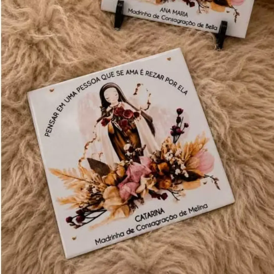Azulejo personalizado com nome e frase — foto 10
