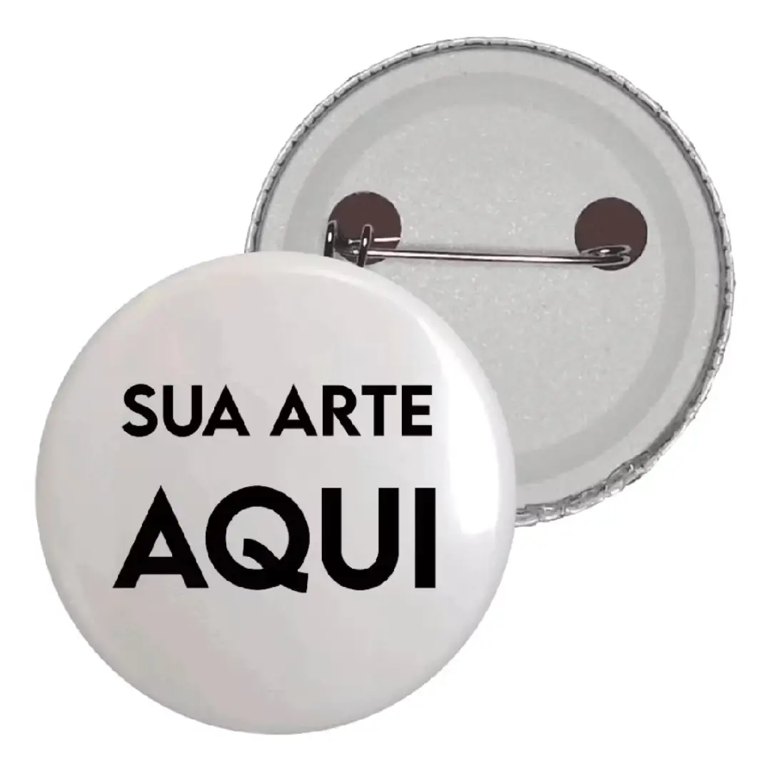 Bottons personalizados com logo (pacote 100) — foto 6