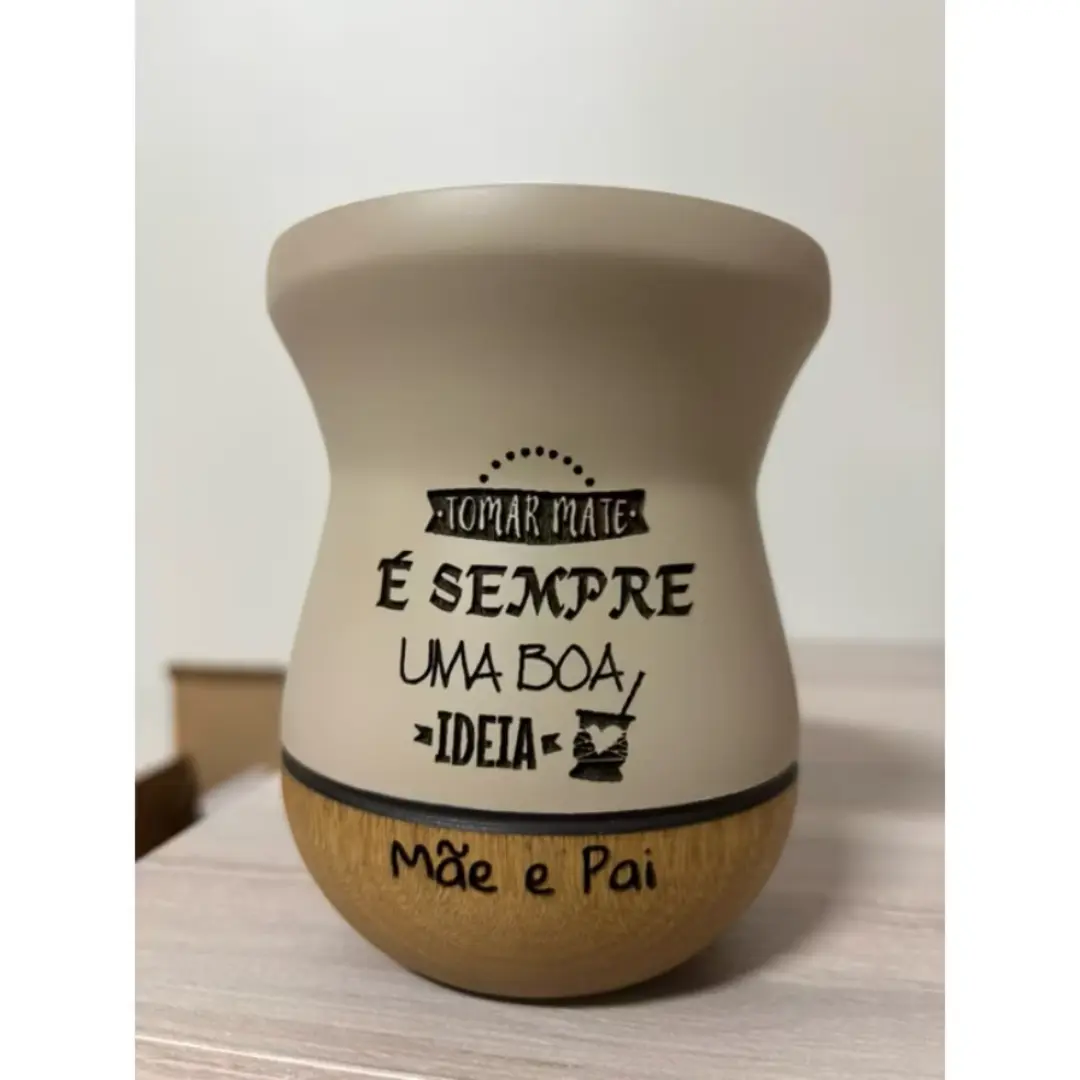 Kit cuia personalizada + bomba de inox — foto 4