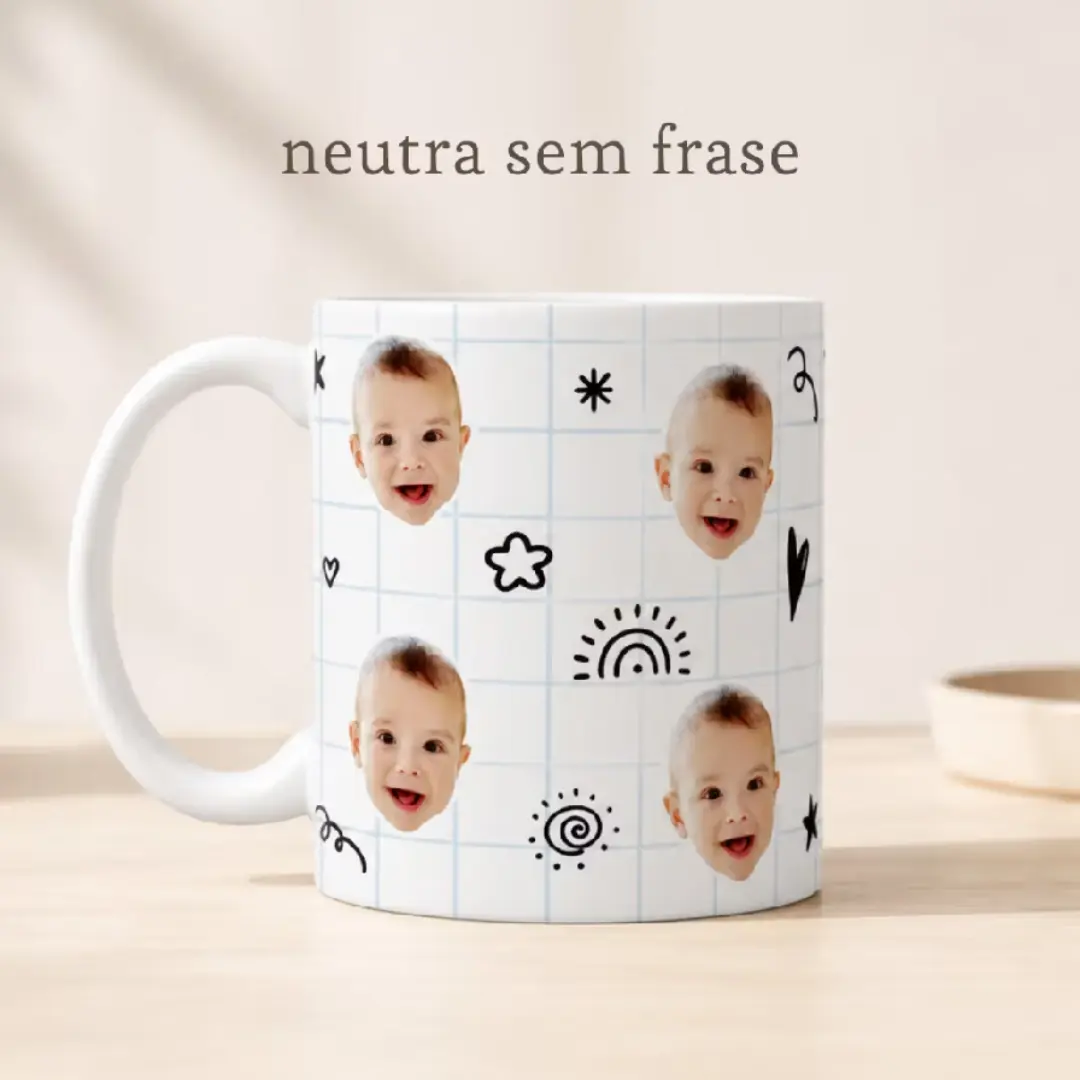 Caneca 325 ml com foto rostinho personalizada — foto 6