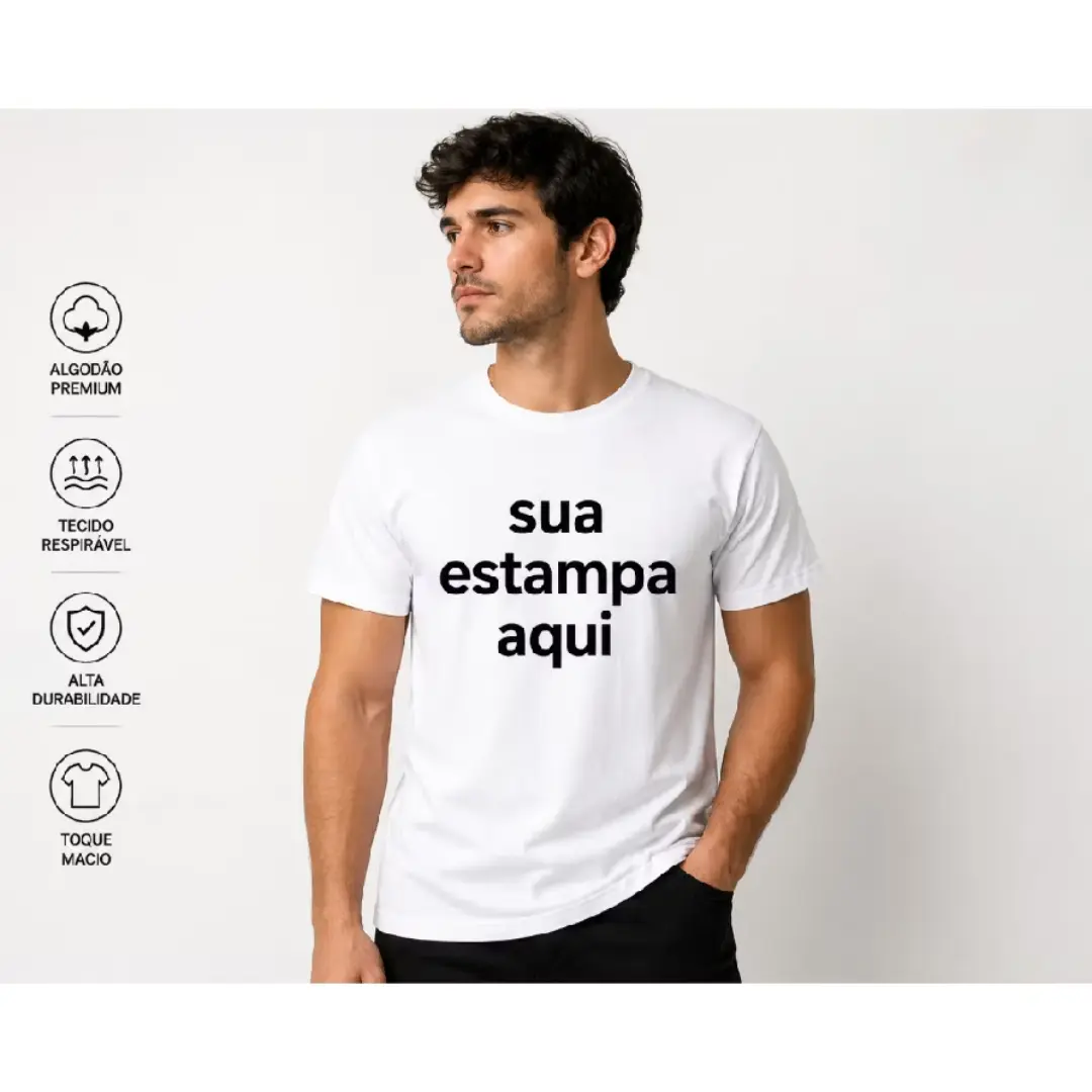 Camiseta DTF — arte, foto, frase ou logo — foto 3