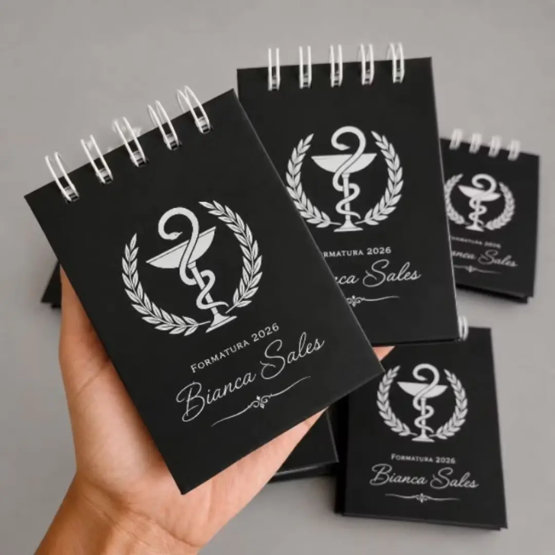 Bloquinhos A7 personalizados (5/10/20) — foto 3