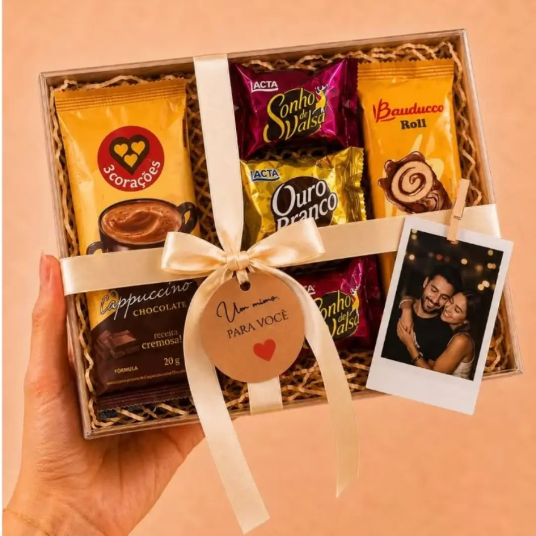 Caixa lembrancinha chocolates + Polaroid — foto 3